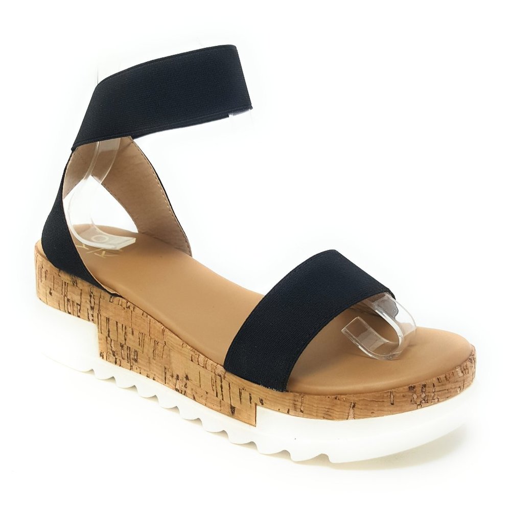 Buckle Free Women Wedge Sandal YB10